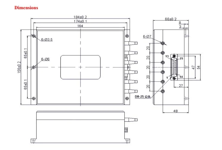 Sm 1X128 Mechanical Optical Switch