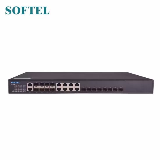 Волоконно-оптическое оборудование Softel 8 портов Pon Gpon Epon Olt
